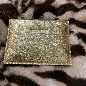 Kate spade glitter card holder NEW*